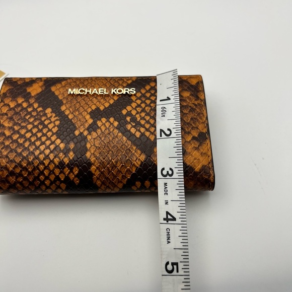 Michael Kors Marigold Snakeskin Wallet - Picture 6 of 6